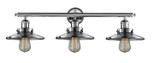 Bathroom Fixtures Three Lights by Innovations ( 405 | 205-PC-M7 Franklin Restoration ) 