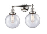 Bathroom Fixtures Two Lights by Innovations ( 405 | 208-PN-G204-8 Franklin Restoration ) 