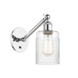 Sconces Single Glass by Innovations ( 405 | 317-1W-PC-G342 Ballston ) 