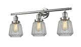 Bathroom Fixtures Three Lights by Innovations ( 405 | 205-PN-G142-LED Franklin Restoration ) 