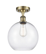 Semi-Flush Mts. Glass Down by Innovations ( 405 | 516-1C-AB-G122-10 Ballston ) 