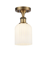 Semi-Flush Mts. Glass Down by Innovations ( 405 | 516-1C-BB-G559-5GWH Ballston ) 