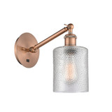 Sconces Single Glass by Innovations ( 405 | 317-1W-AC-G112-LED Ballston ) 