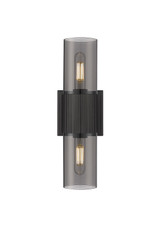 Bathroom Fixtures Cylindrical / Linear by Innovations ( 405 | 428-2WL-BK-G428-7SM Downtown Urban ) 