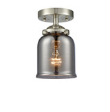Semi-Flush Mts. Glass Down by Innovations ( 405 | 284-1C-SN-G53-LED Nouveau ) 