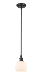 Mini Pendants Glass Down by Innovations ( 405 | 341-1S-BK-G121-6-LED Ballston ) 