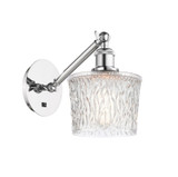 Sconces Single Glass by Innovations ( 405 | 317-1W-PC-G402 Ballston ) 