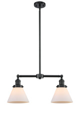 Mid. Chandeliers Glass Down by Innovations ( 405 | 209-OB-G41-LED Franklin Restoration ) 