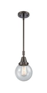 Mini Pendants Glass Down by Innovations ( 405 | 447-1S-OB-G204-6-LED Caden ) 