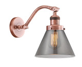 Sconces Single Glass by Innovations ( 405 | 515-1W-AC-G43 Franklin Restoration ) 