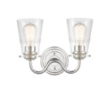 Bathroom Fixtures Two Lights by Innovations ( 405 | 421-2W-PC-CL Auralume ) 