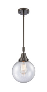 Mini Pendants Glass Down by Innovations ( 405 | 447-1S-OB-G204-8-LED Caden ) 