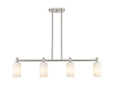Linear/Island 4 Light + by Innovations ( 405 | 434-4I-SN-G434-7WH Downtown Urban ) 