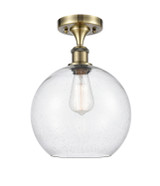 Semi-Flush Mts. Glass Down by Innovations ( 405 | 516-1C-AB-G124-10-LED Ballston ) 