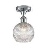 Semi-Flush Mts. Glass Down by Innovations ( 405 | 516-1C-PC-G122C-6CL Ballston ) 