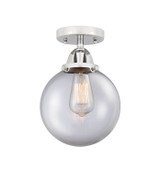 Semi-Flush Mts. Glass Down by Innovations ( 405 | 288-1C-PC-G202-8 Nouveau 2 ) 