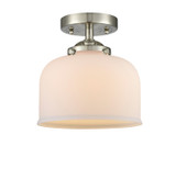 Semi-Flush Mts. Glass Down by Innovations ( 405 | 284-1C-SN-G71-LED Nouveau ) 