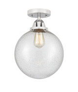 Semi-Flush Mts. Glass Down by Innovations ( 405 | 288-1C-PC-G204-10 Nouveau 2 ) 