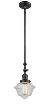 Mini Pendants Glass Down by Innovations ( 405 | 206-BK-G534-LED Franklin Restoration ) 