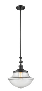 Mini Pendants Glass Down by Innovations ( 405 | 206-BK-G542-LED Franklin Restoration ) 