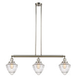 Linear/Island 3 Light Bar by Innovations ( 405 | 213-PN-G664-7 Franklin Restoration ) 