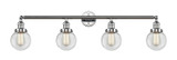 Bathroom Fixtures Four Lights by Innovations ( 405 | 215-PC-G202-6-LED Franklin Restoration ) 