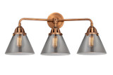 Bathroom Fixtures Three Lights by Innovations ( 405 | 288-3W-AC-G43-LED Nouveau 2 ) 