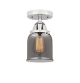Semi-Flush Mts. Cage by Innovations ( 405 | 288-1C-PC-G53-LED Nouveau 2 ) 