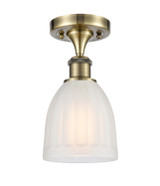 Semi-Flush Mts. Glass Down by Innovations ( 405 | 516-1C-AB-G441 Ballston ) 
