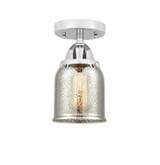 Semi-Flush Mts. Cage by Innovations ( 405 | 288-1C-PC-G58 Nouveau 2 ) 
