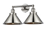 Bathroom Fixtures Two Lights by Innovations ( 405 | 208-PN-M10-PN Franklin Restoration ) 