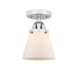 Semi-Flush Mts. Cage by Innovations ( 405 | 288-1C-PC-G61-LED Nouveau 2 ) 