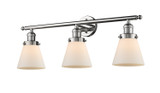 Bathroom Fixtures Three Lights by Innovations ( 405 | 205-PN-G61-LED Franklin Restoration ) 