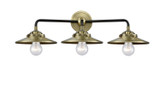 Bathroom Fixtures Three Lights by Innovations ( 405 | 284-3W-BAB-M4-AB-LED Nouveau ) 