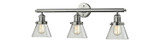 Bathroom Fixtures Three Lights by Innovations ( 405 | 205-PN-G62 Franklin Restoration ) 