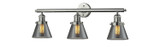 Bathroom Fixtures Three Lights by Innovations ( 405 | 205-PN-G63 Franklin Restoration ) 