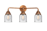Bathroom Fixtures Three Lights by Innovations ( 405 | 288-3W-AC-G54-LED Nouveau 2 ) 