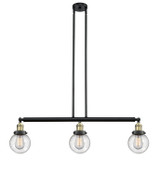Linear/Island 3 Light Bar by Innovations ( 405 | 213-BAB-G204-6-LED Franklin Restoration ) 
