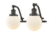 Bathroom Fixtures Two Lights by Innovations ( 405 | 515-2W-OB-G201-6-LED Franklin Restoration ) 