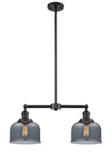 Mid. Chandeliers Glass Down by Innovations ( 405 | 209-OB-G73-LED Franklin Restoration ) 