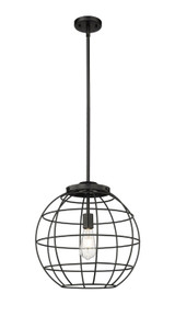 Pendants Glass Down by Innovations ( 405 | 221-1S-BK-CE-16-BK Essex ) 