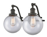 Bathroom Fixtures Two Lights by Innovations ( 405 | 515-2W-OB-G202-8-LED Franklin Restoration ) 