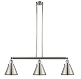 Linear/Island 3 Light Bar by Innovations ( 405 | 213-PN-M13-PN-LED Franklin Restoration ) 