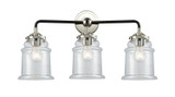 Bathroom Fixtures Three Lights by Innovations ( 405 | 284-3W-BPN-G182-LED Nouveau ) 