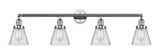 Bathroom Fixtures Four Lights by Innovations ( 405 | 215-PC-G62-LED Franklin Restoration ) 