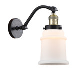 Sconces Single Glass by Innovations ( 405 | 515-1W-BAB-G181-LED Franklin Restoration ) 