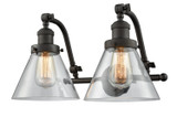 Bathroom Fixtures Two Lights by Innovations ( 405 | 515-2W-OB-G42-LED Franklin Restoration ) 