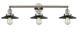 Bathroom Fixtures Three Lights by Innovations ( 405 | 205-PN-M6 Franklin Restoration ) 