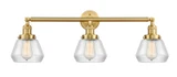 Bathroom Fixtures Three Lights by Innovations ( 405 | 205-SG-G172-LED Franklin Restoration ) 