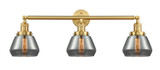 Bathroom Fixtures Three Lights by Innovations ( 405 | 205-SG-G173-LED Franklin Restoration ) 